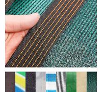 Tessuto Parasole In HDPE Con Occhielli,Resistente Ai Raggi UV For Piante Da | Giardino(Dark green,23.0 X 39.4ft)