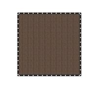 Tessuto parasole, tessuto parasole, schermo for la privacy con occhielli for patio, giardino, pergola, tettoia, 20 x 20 piedi, capannone Per Esterni(Dark Khaki)