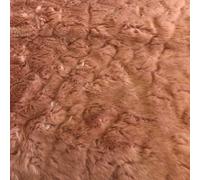 Tessuto Pelliccia Sintetica Super Luxury Materiale - Albicocca Orso