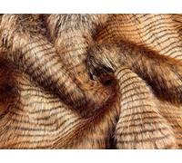 Tessuto Pelliccia Sintetica Super Luxury Materiale - Lungo Pietra Ruggine