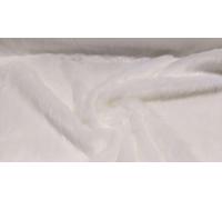 Tessuto Pelliccia Sintetica Super Luxury Materiale - Pelo Lungo Bianco Ghiaccio
