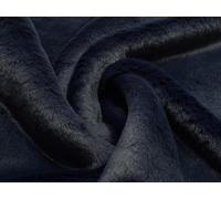 Tessuto Pelliccia Sintetica Super Luxury Materiale Swiss Midnight