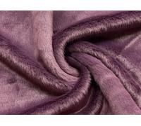 Tessuto Pelliccia Sintetica Super Luxury Materiale Swiss Plum