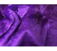 Tessuto Peluche Breve Care Bear In Pelo Sintetico - Viola, 1/8Mtr - 50cmx37cm