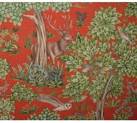 Tessuto Per Cuscini In Cotone Intrecciato Spesso Woodland Sanctuary