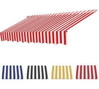 Tessuto per tenda da esterno durevole, 3 x 2 m, in poliestere resistente alle intemperie, per balconi, terrazze e cortili, materiale di ricambio per tettoia resistente al sole e alla pioggia, A05