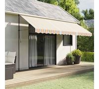 Tessuto per tenda da sole, 4,5 x 3 m, 100% poliestere con rivestimento in PU, resistente ai raggi UV e all'acqua, design pratico per un facile trasporto e montaggio, ideale come ricambio
