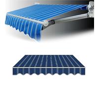 Tessuto per tenda da sole di alta qualità 2/2,5/3/3,5/4 m, materiale di ricambio con mantovana per patio, tenda parasole per porta esterna, A03 (7 x 2 m) 7 x 2 m