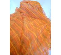 TESSUTO PER TENDE A METRAGGIO IN ORGANZA A RIGHE TRE VARIANTI DI COLORE H CM 300