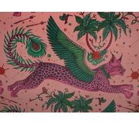 Tessuto Per Tende In Velluto Emma J Shipley Lynx Corallo Designer Per Cuscino