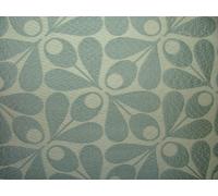 Tessuto Per Tende Orla Kiely Intrecciato Acorn Cup Blu Jacquard Per Cuscino