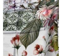 Tessuto Pura Seta Terrazza Fiorita 50 cm 5215