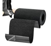 Tessuto Repair Tape, Heavy-Duty Clothes Patch Tape, Self-Adhesive Weatherproof Repair, Customizable Awning Tent Pool Liner for Home, Outdoor, Gear, Fixes, 1,97 x 62,99 inches/, Black