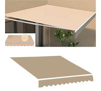 Tessuto retrattile della sostituzione della tenda, parasole resistente ai raggi UV per il riparo all'aperto, installazione facile senza telaio