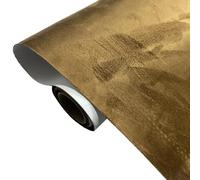Tessuto scamosciato autoadesivo, 0,6 mm, ideale for pareti, tetti di automobili, mobili, scatole(Bao Brown,50cmx140cm)