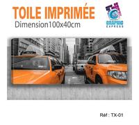 Tessuto Stampa New York Londra Tokyo Parigi - Quadro Decorazione da Muro - NY-14