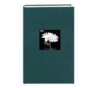 Tessuto Telaio Copertura Foto Album 300 Tasche per 4 x 6 Foto, Majestic Teal