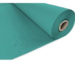 Tessuto Tenda Sole Taormina in DRALON da Esterno Giardino Balcone A Metro Impermeabile e Idrorepellente Altezza cm. 160 - Verde Unito