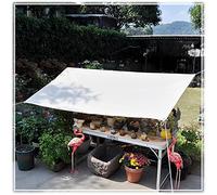 Tessuto Traspirante per Ombreggiare Piante, Serra, Pergolato, Giardino, con Occhielli, Bianco, 1,5X2,5 M, Disponibile Nelle Misure Da 2 M A 10 M.