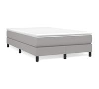 Tessuto Traspirante Rete a Molle Supporto Uniforme Come mostrato nella | Struttura Letto a Rete a Molle Grigio Chiaro 120x200 cm Tessuto con Doghe in Compensato e Gambe Rinforzate per Camera da