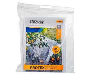 Tessuto tubolare Stocker Protex bianco 0,8 x 9 m 19 gr