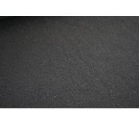 Tessuto Tweed Al Metro O Iarda In Nero Puro Con Motivo A Spina Di Pesce