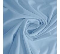 Tessuto Velluto Liscio Soffice e Morbido al Tatto Al Metro Tinta Unita per Tendaggi, Tappezzeria, Rivestimenti, Cuscino Arredo. (34.Cielo)