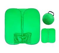 TessutoSchermata Verde Produzione Video-FOTOGRAFICA LEGGEDE, Senza Piega Durevole | Pannello Di Streaming In Studio, Foglio Di Stoffa Allegato, Per Riprese Di Contenuti, Videoconferenza, Virtu
