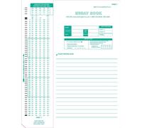 TEST-886E 886-E 100 Fragen Kompatible Testformulare (50 Blatt Packung)