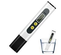 Test Acqua Potabile, Test Acqua Acquario, 3 in 1 Digitale Misuratore Tester TDS&EC per Acqua Potabile, Acquario, Nuoto, Plage de mesure 0-9990 PPM