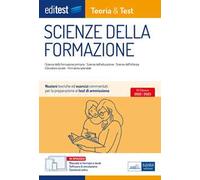 Test ammissione Scienze della formazione 2022: manuale di teoria e test. Con ebook. Con software di simulazione