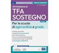 Test ammissione TFA sostegno scuole ogni ordine e grado