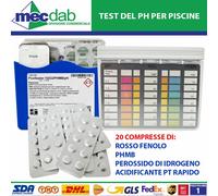 Test Analisi Del PH + Cloro a Pastiglie Per Piscina Analisi Colorimetrica Acqua