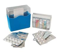 TEST ANALISI PH + OSSIGENO X PISCINA CF=TEST + PASTIGLIE 2X10