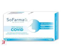 TEST ANTIGENICO RAPIDO COVID-19 NASALE AUTODIAGNOSTICO DETERMINAZIONE QUALITATIVA ANTIGENI SARS-COV-2 IN TAMPONI NASALI MEDIANTE IMMUNOCROMATOGRAFIA SOFARMAPIU'
