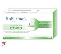 TEST ANTIGENICO RAPIDO COVID-19 SALIVARE AUTODIAGNOSTICO DETERMINAZIONE QUALITATIVA ANTIGENI SARS-COV-2 IN CAMPIONI SALIVARI MEDIANTE IMMUNOCROMATOGRAFIA SOFARMAPIU'