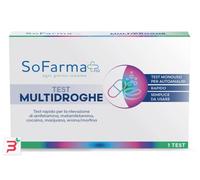 So.Farma.Morra Test autodiagnostico rapido Sofarmapiù Multidroghe 1 test