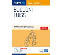 Test Bocconi Luiss 2022: manuale di teoria e test. Con ebook. Con software di simulazione