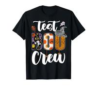 Test Boo Crew Halloween Costume Corrispondenza Maglietta
