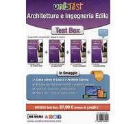 Test Box architettura e ingegneria edile: Manuale di teoria-Eserciziario commentato-Prove di verifica-6.000 quiz. Con aggiornamento online