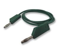 Test Cavo, Grn, 500MM, 60V, 32A, Banana Test Cavi, Qty.1 934061104