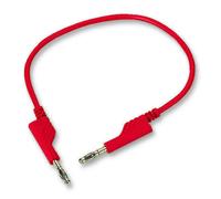 Test Cavo, Rosso , 1M, 60V, 32A, Banana Test Cavi, Qty.1 934063101
