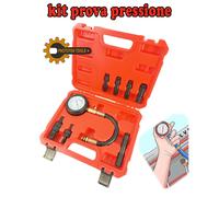 Test compressione motori benzina , finte candele M10 M12 M14, M18 + manometro