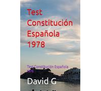 Test Constitución Española 1978: Test Constitución Española 1978
