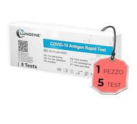 Test Covid 2026-5 Test Antigenico Rapido Autodiagnosi - Tampone Covid Nasale per uso domestico con risultato veloce e lettura semplice