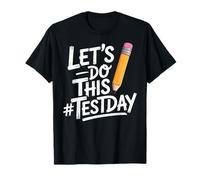 Test Day Lets Do This Pencil State Testing Teacher Maglietta