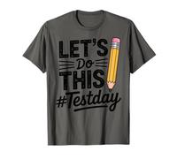 Test Day Lets Do This Pencil State Testing Teacher Maglietta