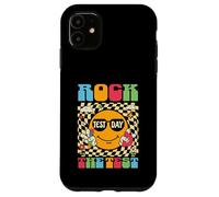 Test Day Rock The Test Teacher Test Day You Got This Gift Custodia per iPhone 11
