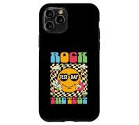 Test Day Rock The Test Teacher Test Day You Got This Gift Custodia per iPhone 11 Pro