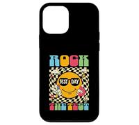 Test Day Rock The Test Teacher Test Day You Got This Gift Custodia per iPhone 12 mini